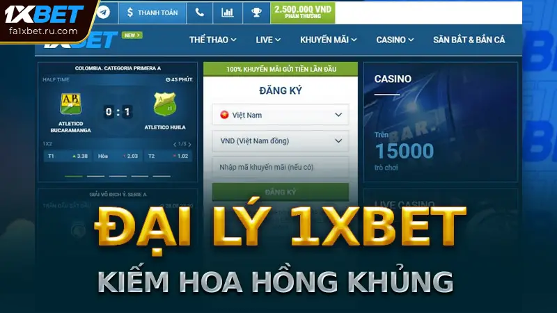 Hướng dẫn chi tiết cách đăng ký đại lý 1xbet