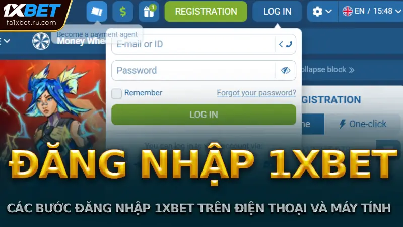 Hướng dẫn đăng nhập 1xbet chi tiết và nhanh chóng